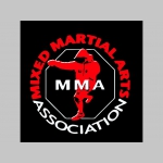 MMA Mixed Martial Arts   mikina s kapucou stiahnutelnou šnúrkami a klokankovým vreckom vpredu 